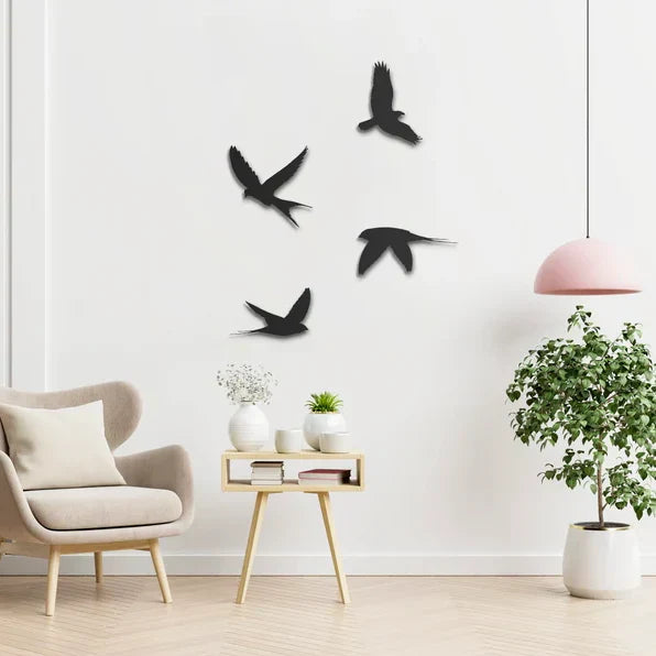 Birds Wooden Wall Decor