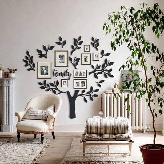 Roots of Love Family Tree Wood Wall Decor