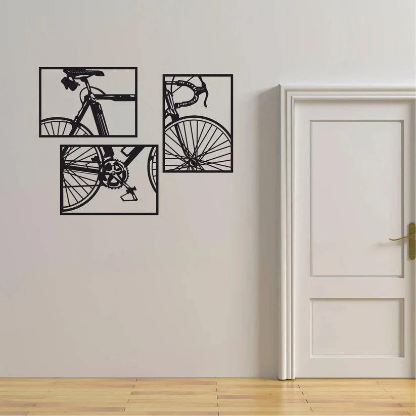 Cycle Serenity Wood Bicycle Wall Decor