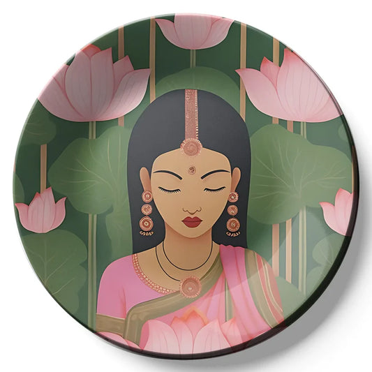 Indian Culture Wall Plate Décor